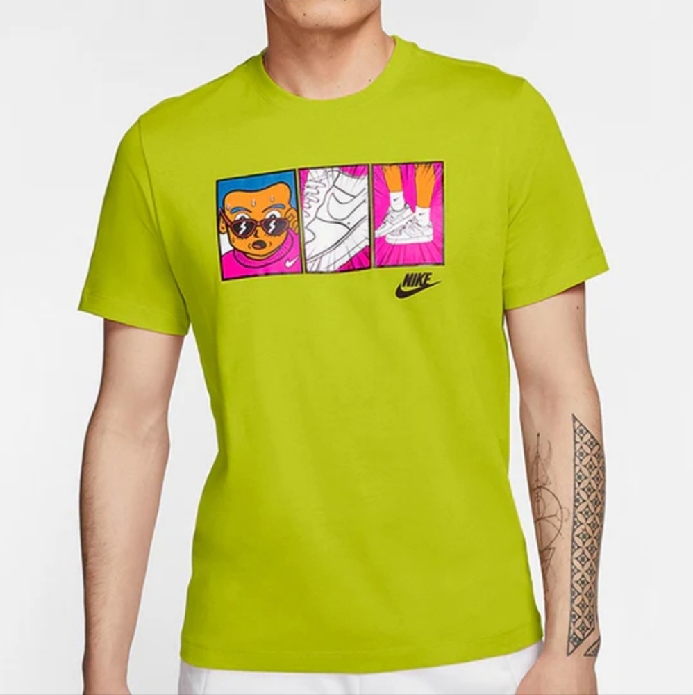 Nike Air Force 1 Manga Illustration Tee shirt